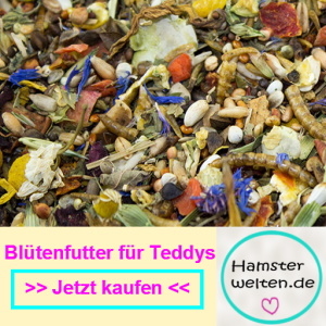 Hamsterfutter mit Blüten